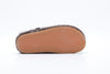 SWAYING Fall/Winter 2025: Cashmere-trimmed leather flat shoes SW-SW25AW4P06C3S37-HZ, Red-brown